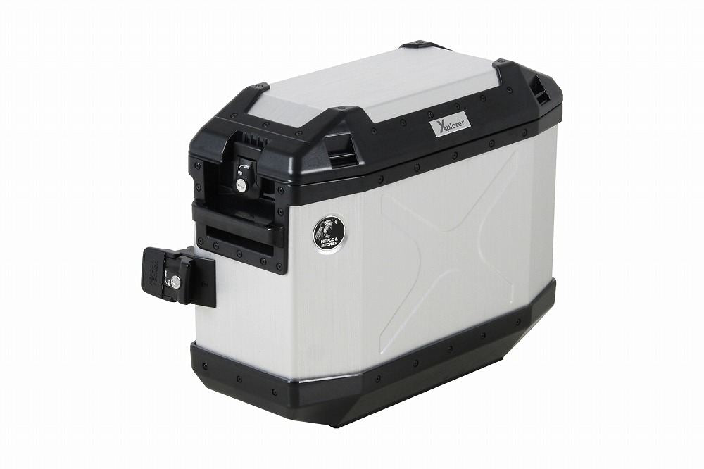 サイドケース XPLORER/エクスプローラー シルバー 30L 右側