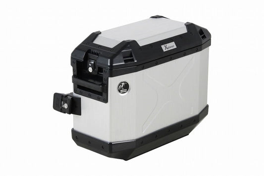 サイドケース XPLORER/エクスプローラー シルバー 30L 右側