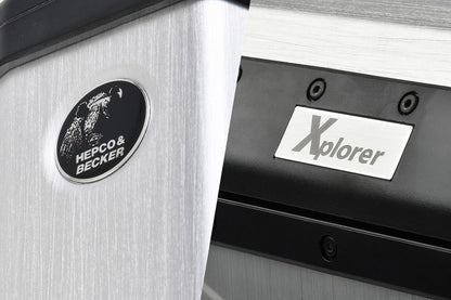 サイドケース XPLORER/エクスプローラー シルバー 30L 右側