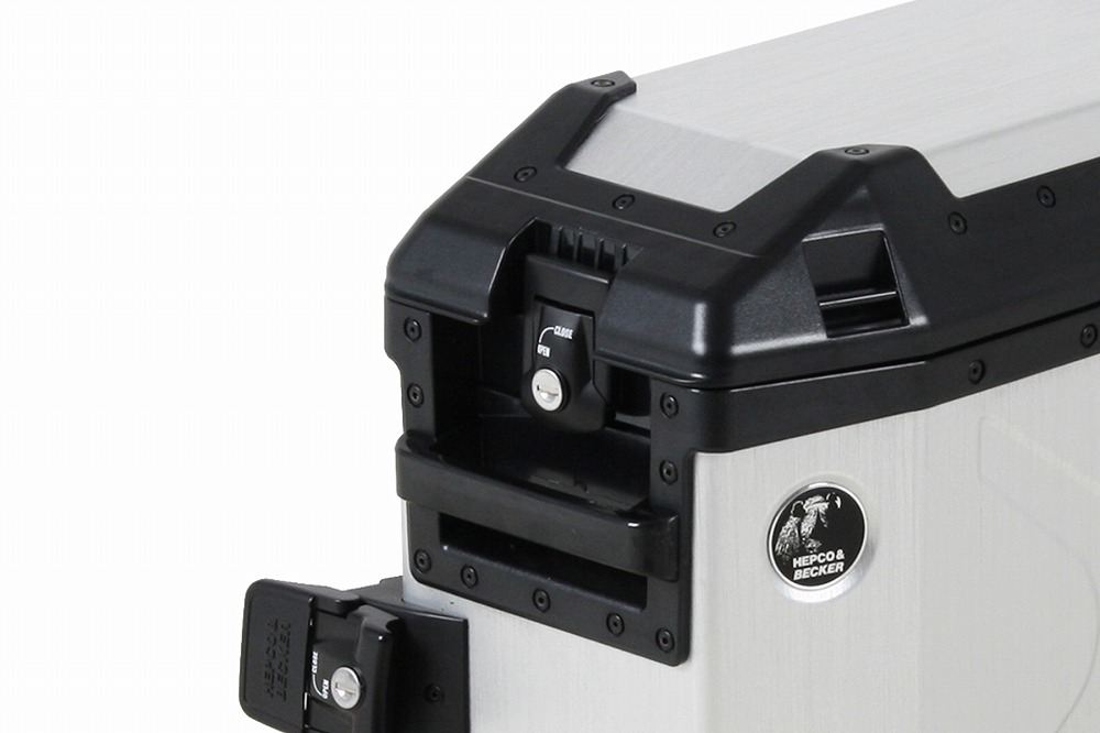 サイドケース XPLORER/エクスプローラー シルバー 30L 右側