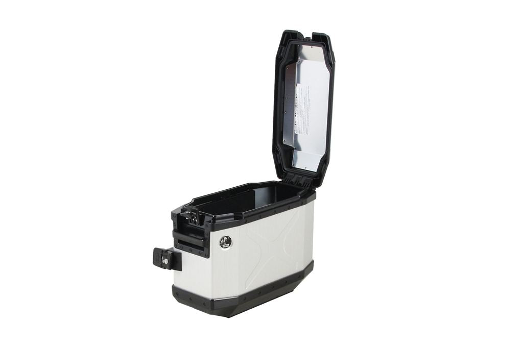 サイドケース XPLORER/エクスプローラー シルバー 30L 右側