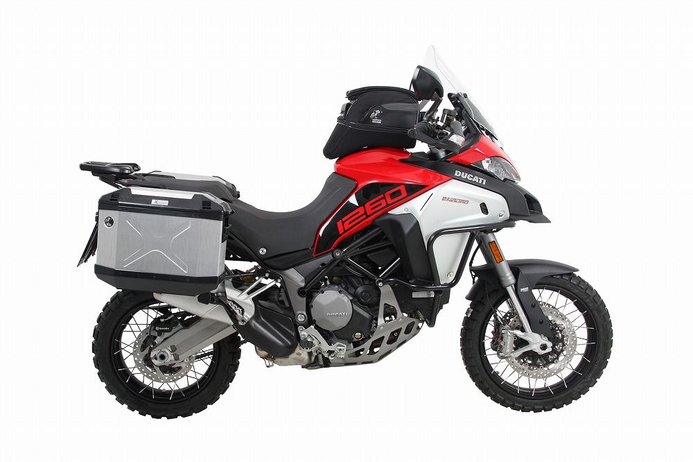 サイドケース XPLORER/エクスプローラー シルバー 40L 左側