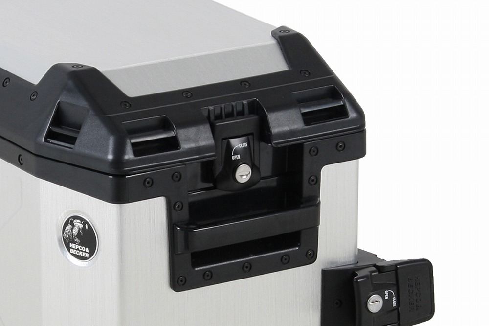 サイドケース XPLORER/エクスプローラー シルバー 40L 左側