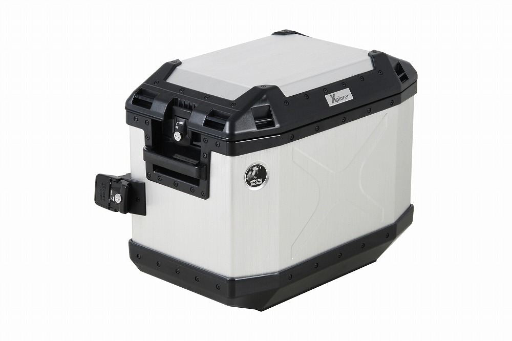 サイドケース XPLORER/エクスプローラー シルバー 40L 右側