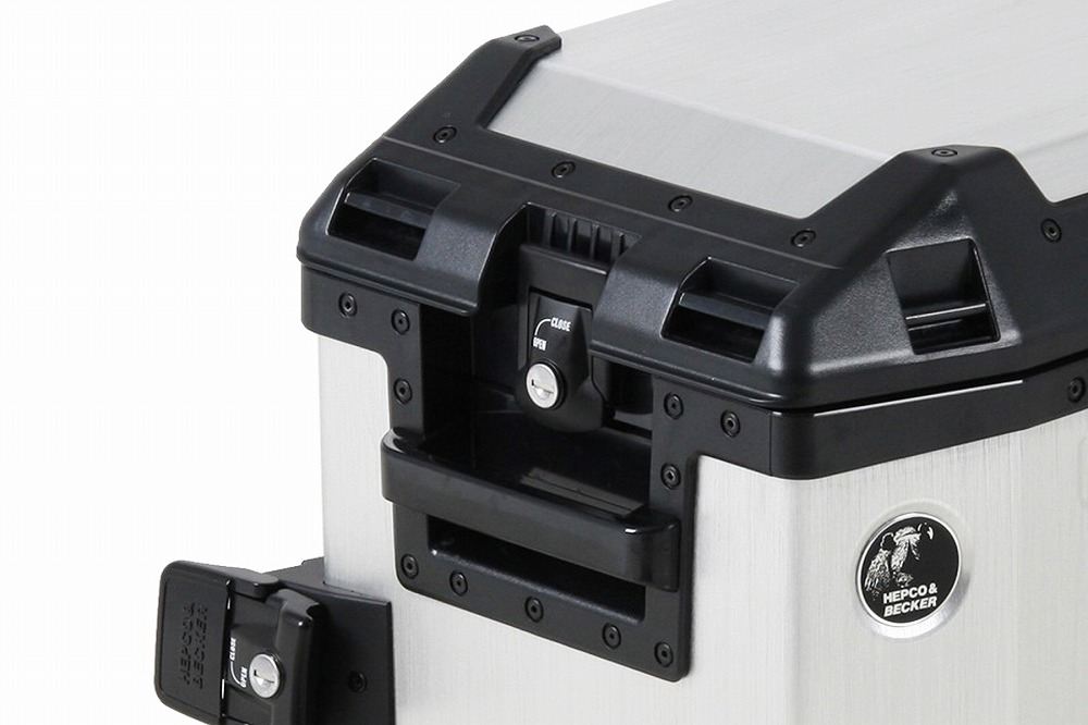 サイドケース XPLORER/エクスプローラー シルバー 40L 右側