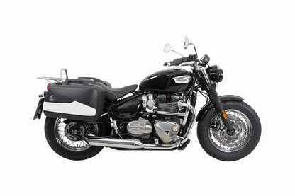 サイドケース JUNIOR FLASH/ジュニアフラッシュ ブラック/シルバー 40L 左右セット