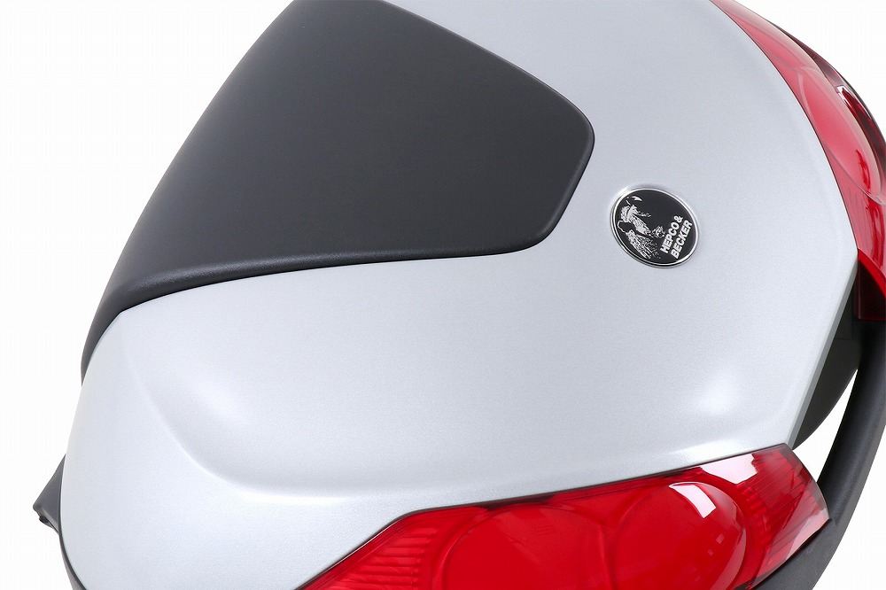 トップケース JOURNEY/ジャーニー ブラック/シルバー 52L