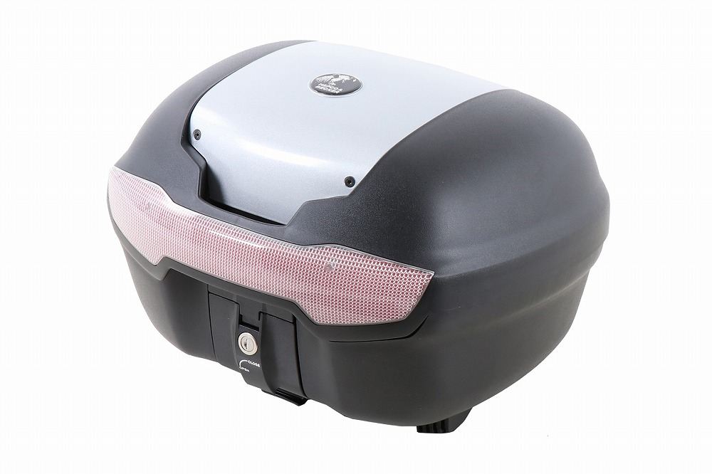 トップケース JOURNEY/ジャーニー ブラック/シルバー 38L