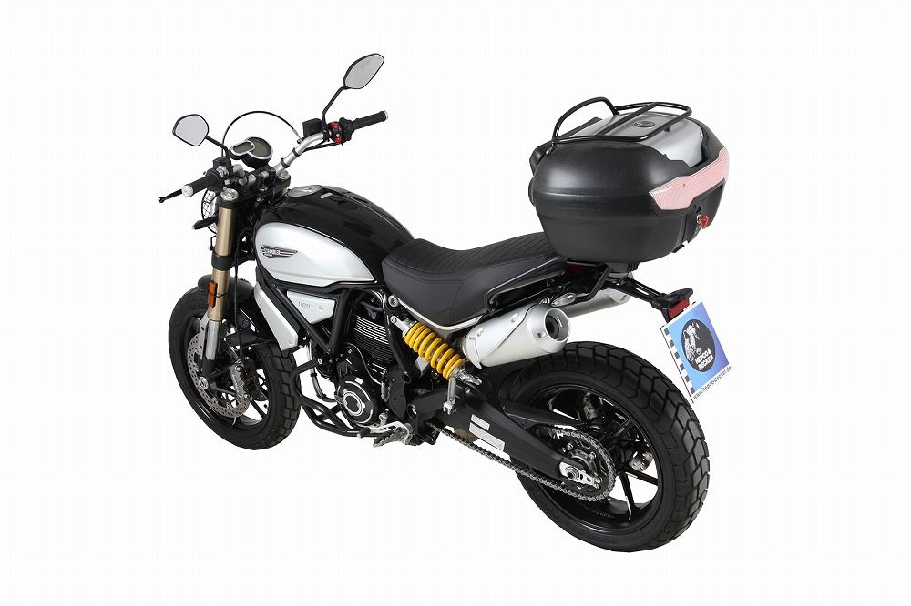 トップケース JOURNEY/ジャーニー ブラック/シルバー 38L