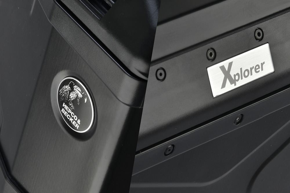 サイドケース XPLORER/エクスプローラー ブラック 30L 右側