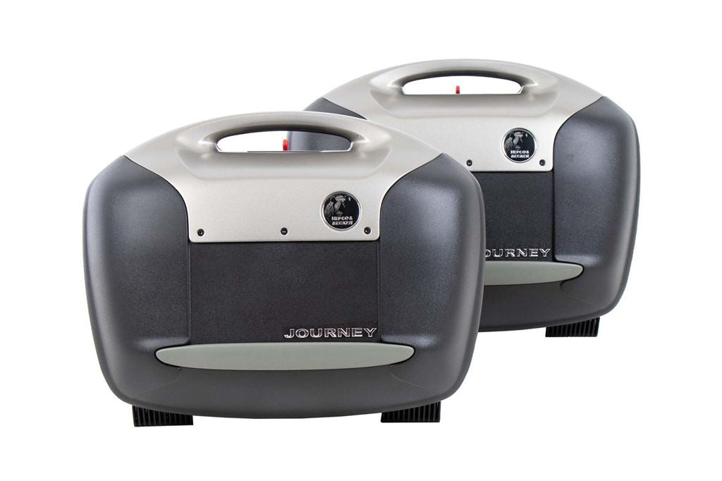 サイドケース JOURNEY/ジャーニー ブラック/チタン 42L 左右セット