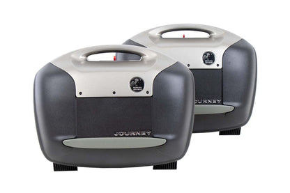 サイドケース JOURNEY/ジャーニー ブラック/チタン 42L 左右セット