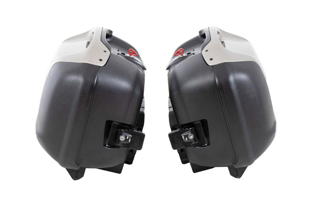 サイドケース JOURNEY/ジャーニー ブラック/チタン 42L 左右セット