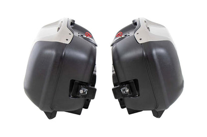 サイドケース JOURNEY/ジャーニー ブラック/チタン 42L 左右セット