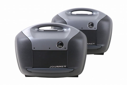 サイドケース JOURNEY/ジャーニー ブラック/アークティック 42L 左右セット