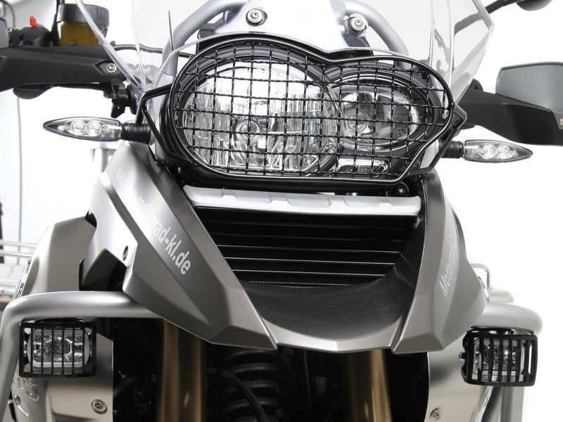 ヘッドライトガード ブラック R1200GS アドベンチャー