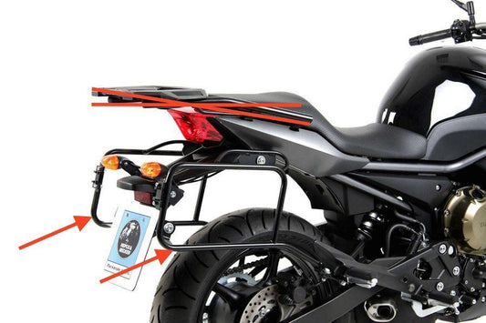 サイドキャリア Lock-it ブラック XJ6 ディバージョン/F