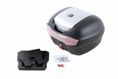 トップケース 汎用タイプ JOURNEY/ジャーニー ブラック/シルバー 38L