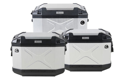 3-BOX SET XPLORER Silver Top 45L/Side 30L