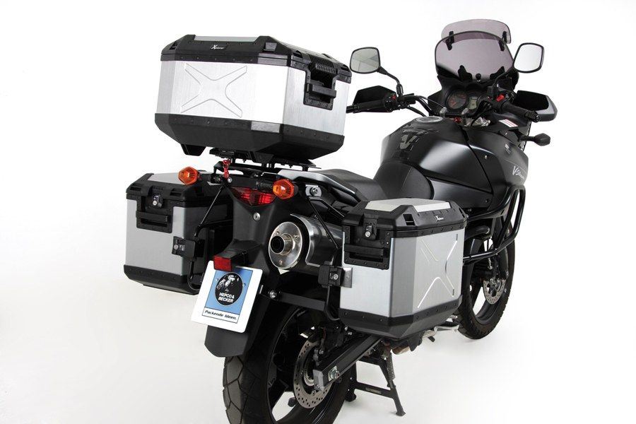 3-BOX SET XPLORER Silver Top 45L/Side 30L