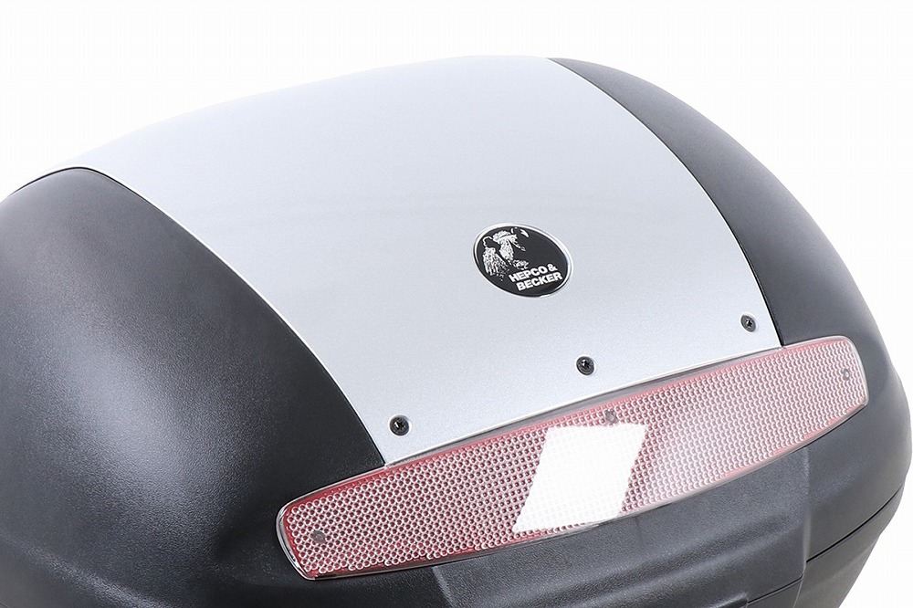 トップケース 汎用タイプ JOURNEY/ジャーニー ブラック/シルバー 48L