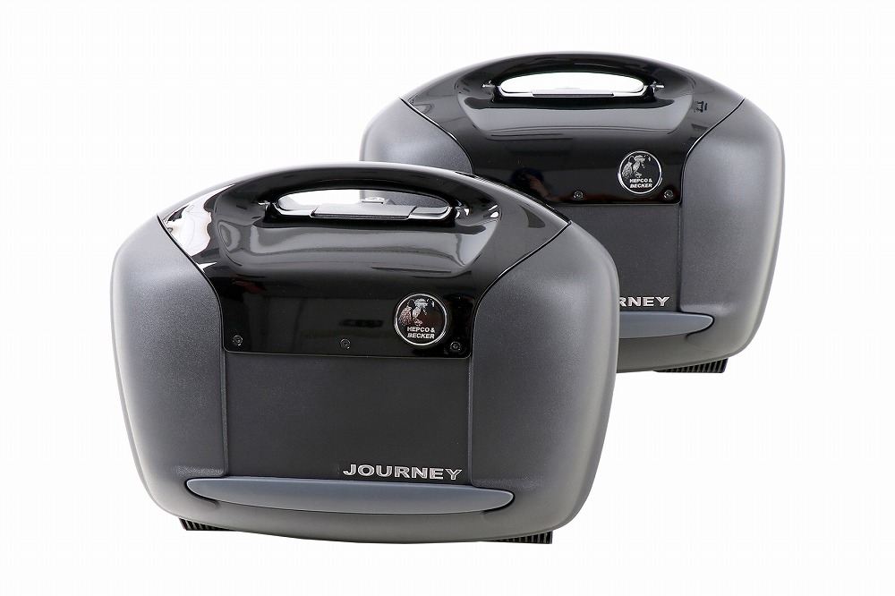 サイドケース JOURNEY/ジャーニー ブラック/ブラック 42L 左右セット