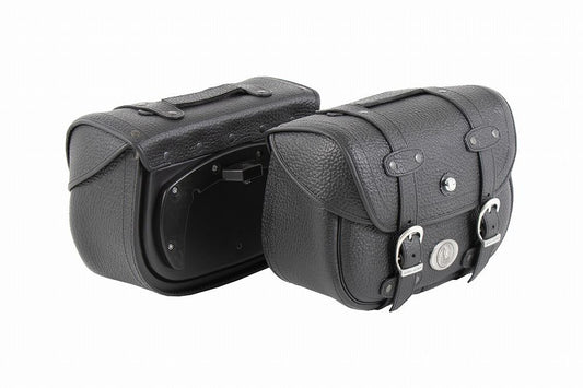 サイドレザーバッグ C-Bowサイドキャリア用 LIBERTY/リバティ ブラック 23L 左右セット