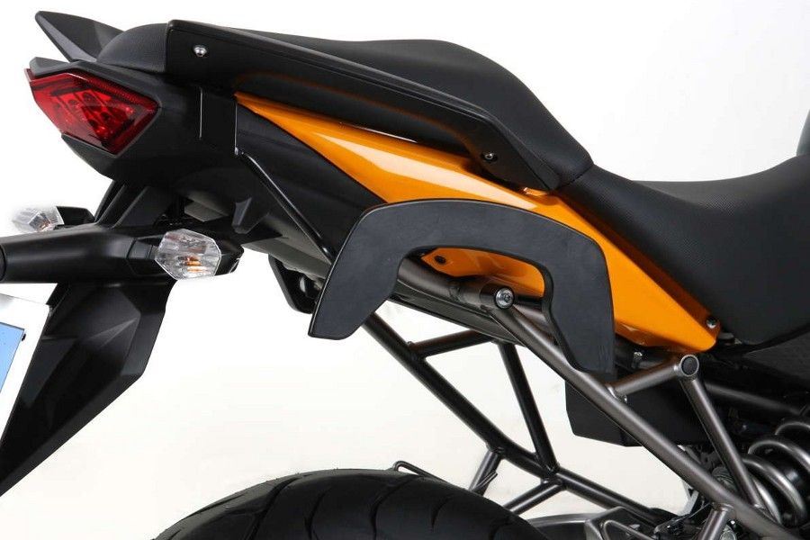 C-Bowサイドキャリア ブラック ヴェルシス650