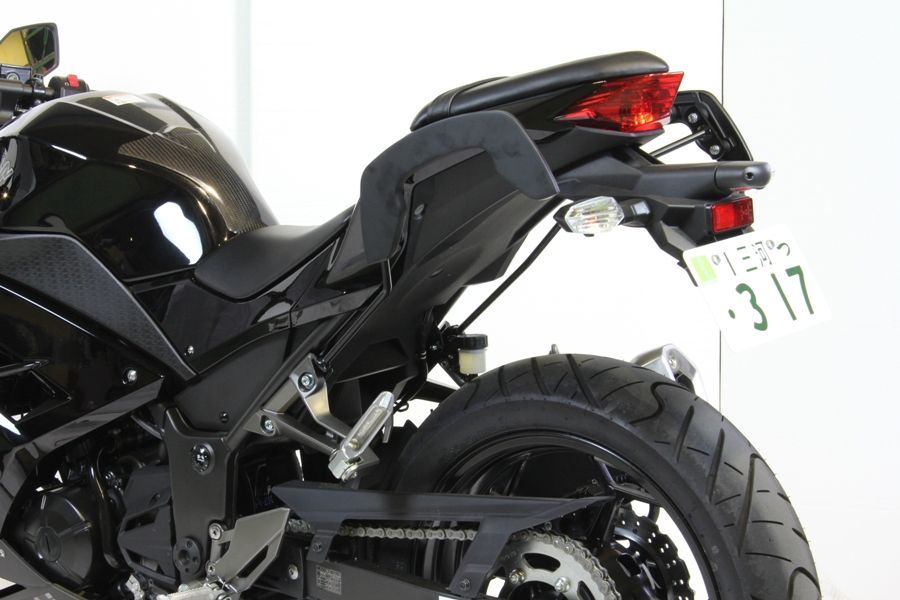 C-Bowサイドキャリア ブラック ニンジャ250 Z250