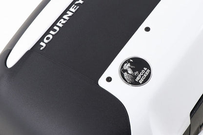 トップケース JOURNEY/ジャーニー ブラック/ホワイト 42L