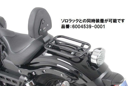 ライダー用バックレスト パッド付 ブラック ボルト XVS950R