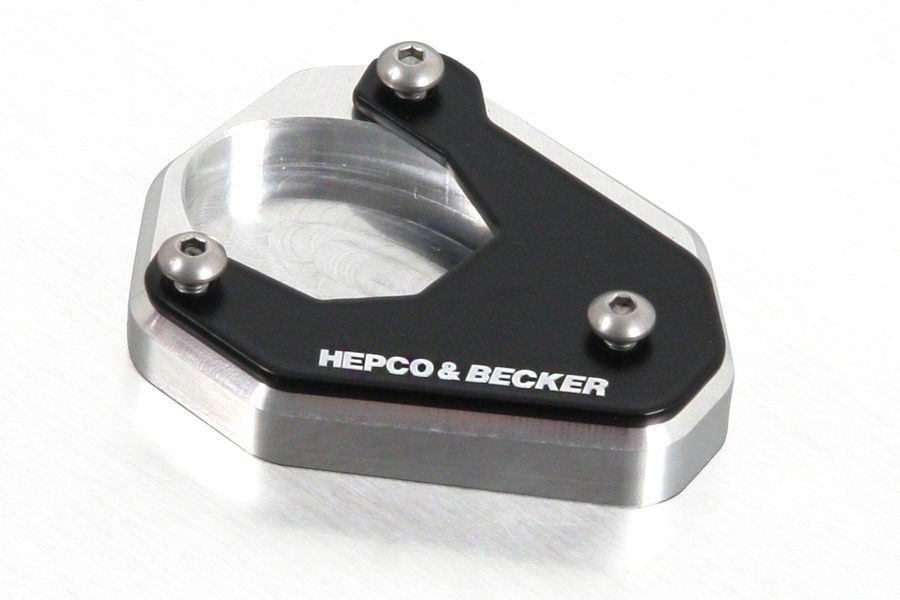 サイドスタンド エンラージメント シルバー/ブラック ヴェルシス650