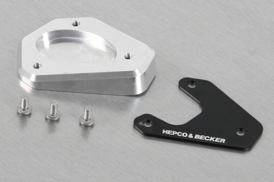 サイドスタンド エンラージメント シルバー/ブラック ニンジャ1000 Z1000SX