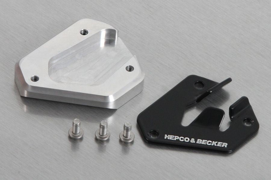 サイドスタンド エンラージメント シルバー/ブラック タイガー800