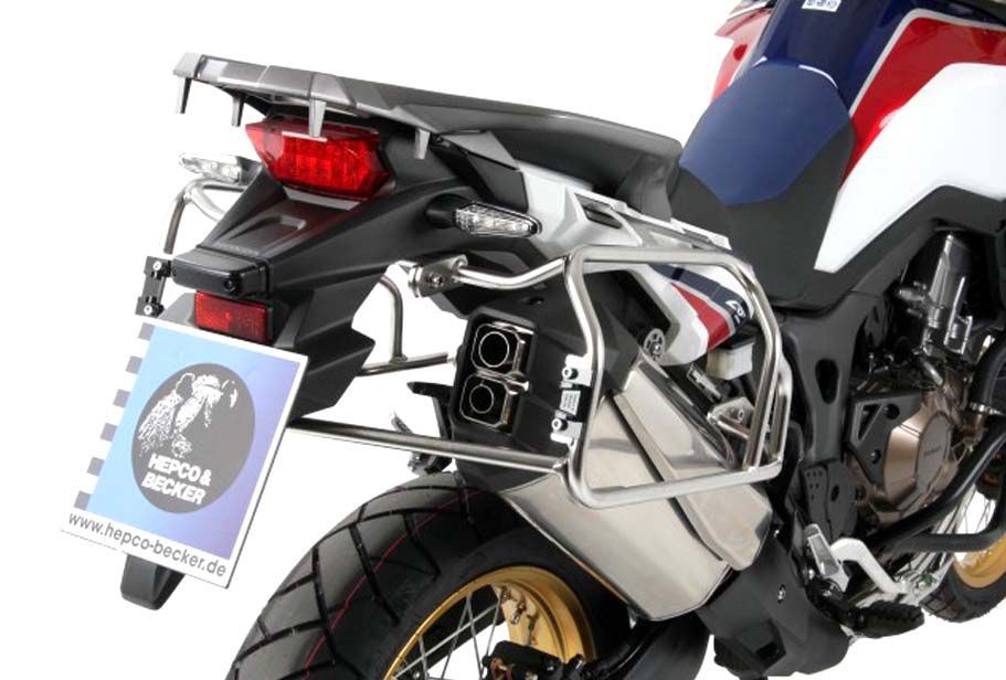 サイドキャリア カットアウトセット サイドケース エクスプローラー ブラック 37L/40L CRF1000L アフリカツイン