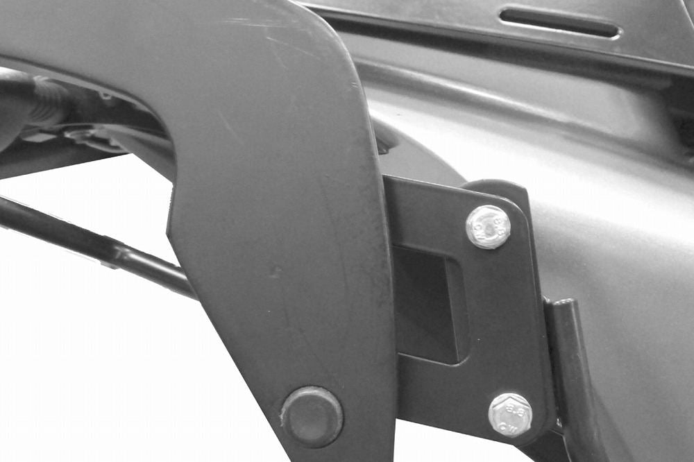 水平オフセットキット 50mm C-Bowサイドキャリア用 ブラック 左右セット