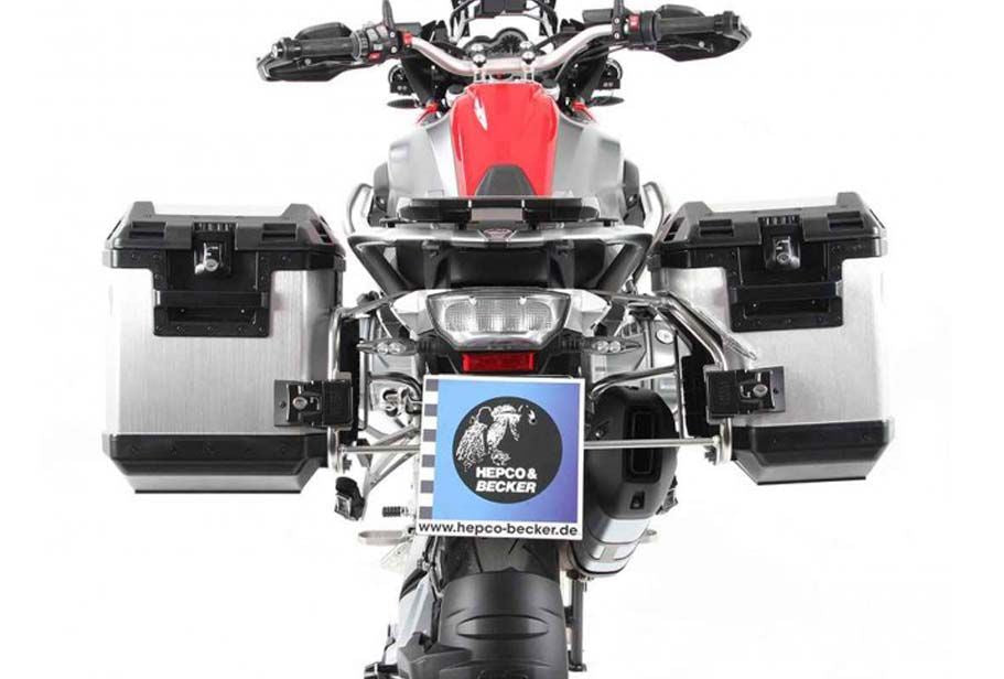 サイドキャリア カットアウトセット サイドケース エクスプローラー シルバー 37L/40L R1200GS R1250GS