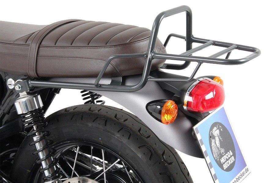Top Case Carrier Rear Rack Chrome Bonneville T120