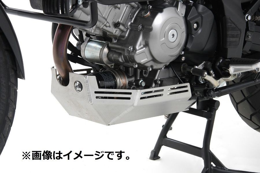 スキッドプレート ブラック Vストローム650/XT