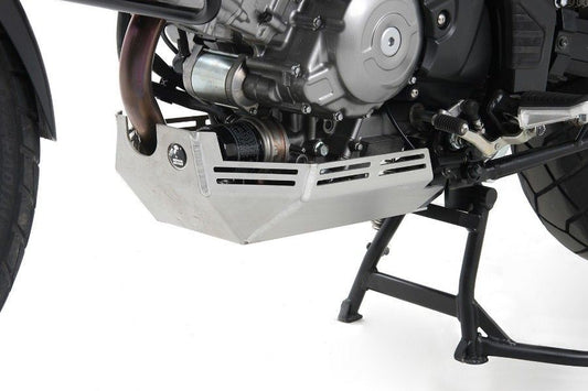 スキッドプレート シルバー Vストローム650/XT