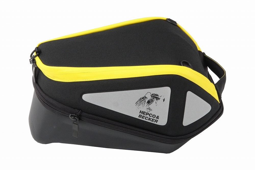 タンクバッグ タンクリングフィッティング用 ROYSTER/ロイスター ブラック/イエロー 7-12L