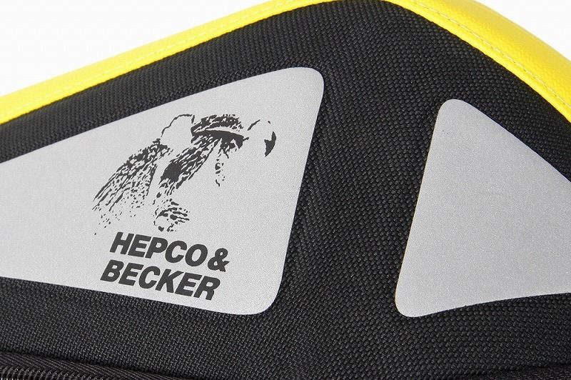 タンクバッグ タンクリングフィッティング用 ROYSTER/ロイスター ブラック/イエロー 7-12L