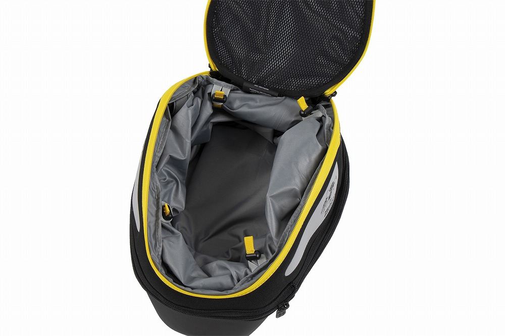 タンクバッグ タンクリングフィッティング用 ROYSTER/ロイスター ブラック/イエロー 7-12L