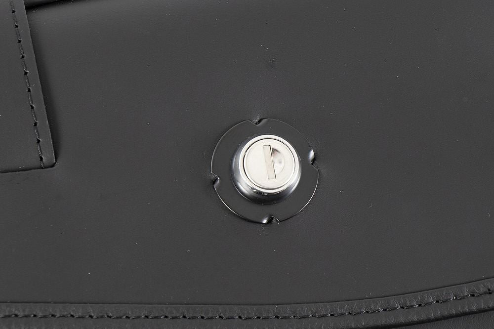 サイドレザーバッグ C-Bowサイドキャリア用 RUGGED/ラギッド ブラック 21L 左右セット