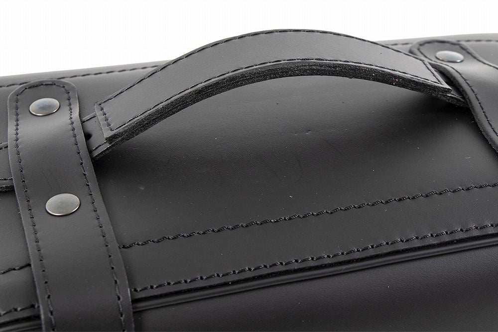 サイドレザーバッグ C-Bowサイドキャリア用 RUGGED/ラギッド ブラック 21L 左右セット