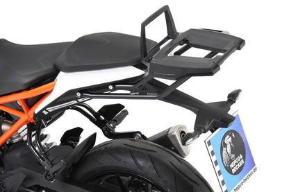 Top Case Carrier ALU-RACK Black 125/390 Duke
