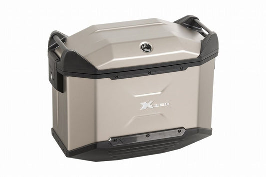 サイドケース XCEED/エクシード チタンカラー 38L 左側