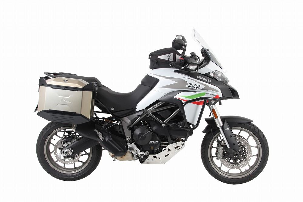 サイドケース XCEED/エクシード チタンカラー 38L 左側