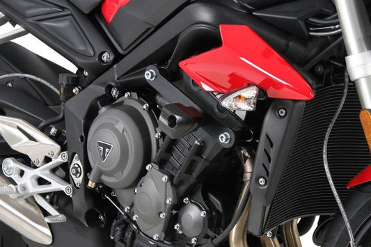 クラッシュパッド ブラック ストリートトリプル765