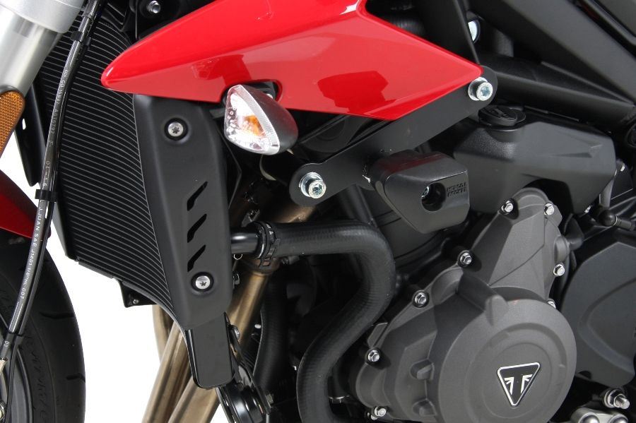 クラッシュパッド ブラック ストリートトリプル765